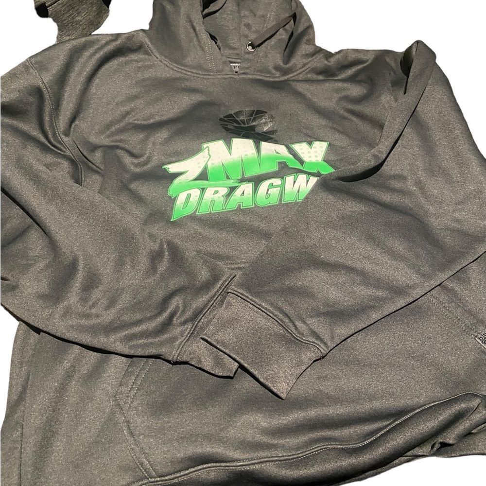 Zmax dragway size large hooded sweat shirt perfect condition worn once
